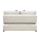 Isla Beige Loveseat with Pull-out Bed and Click Motion Back by Homelegance at Eve Furniture