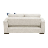 Isla Beige Loveseat with Pull-out Bed and Click Motion Back by Homelegance at Eve Furniture