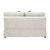 Isla Beige Roll Arms Convertible Wide Chair with Pull-out Bed and Click Motion Back by Homelegance at Eve Furniture