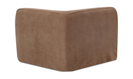 Isla Corner Chair Mocha by Moe's Home at Eve Furniture