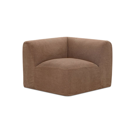 Isla Corner Chair Mocha by Moe's Home at Eve Furniture