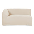 Isla Left Arm Facing Chair Beige by Moe's Home at Eve Furniture