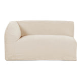Isla Left Arm Facing Chair Beige by Moe's Home at Eve Furniture