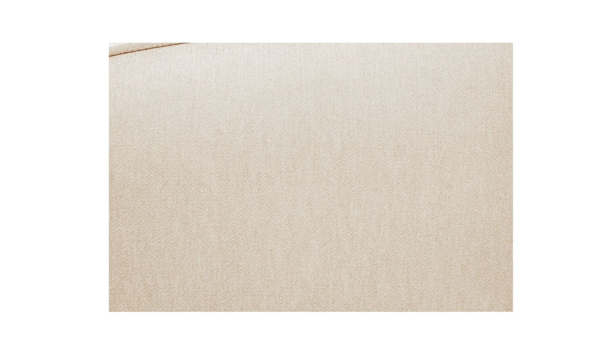 Isla Left Arm Facing Chaise Beige by Moe's Home at Eve Furniture