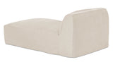 Isla Left Arm Facing Chaise Beige by Moe's Home at Eve Furniture