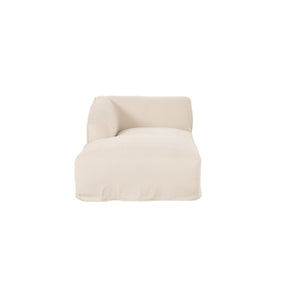 Isla Left Arm Facing Chaise Beige by Moe's Home at Eve Furniture