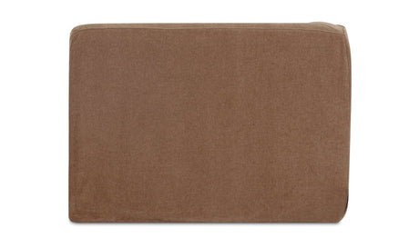 Isla Left Arm Facing Chaise Mocha by Moe's Home at Eve Furniture