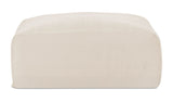 Isla Ottoman Beige by Moe's Home at Eve Furniture