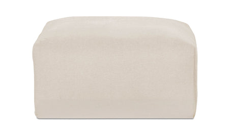 Isla Ottoman Beige by Moe's Home at Eve Furniture