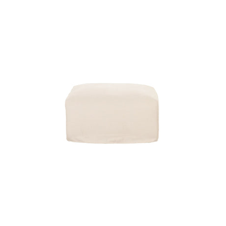 Isla Ottoman Beige by Moe's Home at Eve Furniture