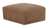 Isla Ottoman Mocha by Moe's Home at Eve Furniture