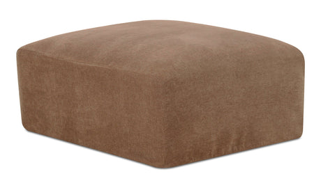 Isla Ottoman Mocha by Moe's Home at Eve Furniture