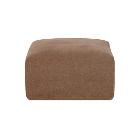 Isla Ottoman Mocha by Moe's Home at Eve Furniture