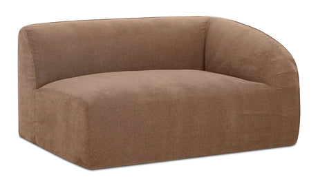 Isla Right Arm Facing Chair Mocha by Moe's Home at Eve Furniture