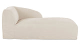 Isla Right Arm Facing Chaise Beige by Moe's Home at Eve Furniture