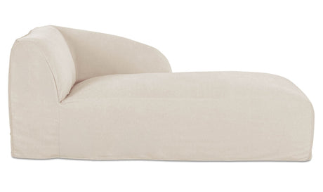 Isla Right Arm Facing Chaise Beige by Moe's Home at Eve Furniture