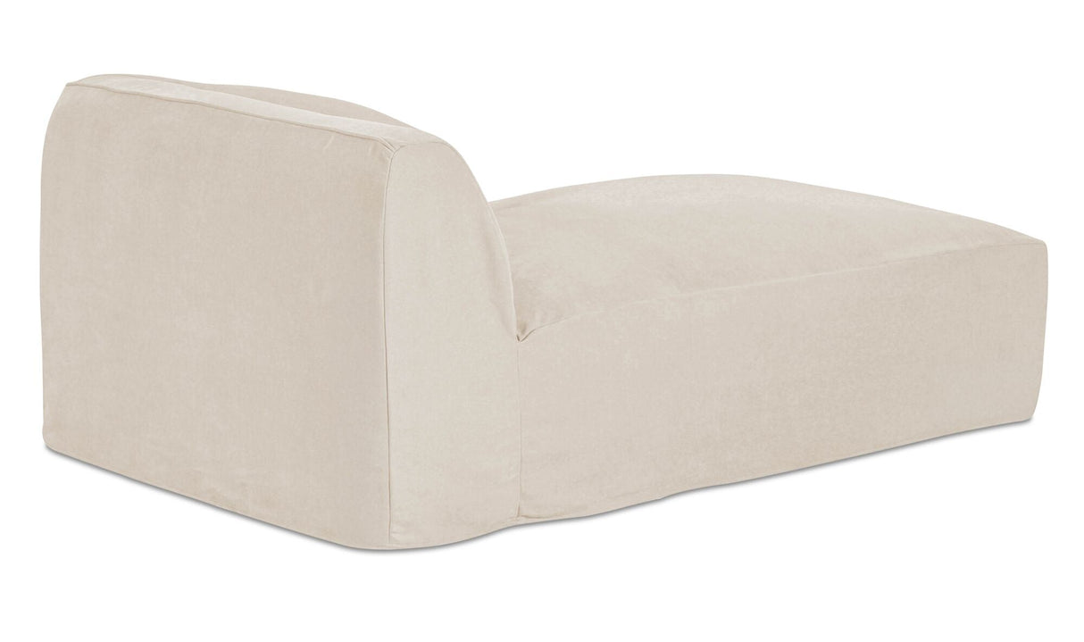 Isla Right Arm Facing Chaise Beige by Moe's Home at Eve Furniture