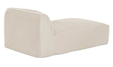 Isla Right Arm Facing Chaise Beige by Moe's Home at Eve Furniture