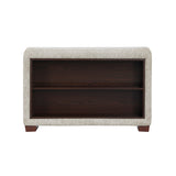 Isla Sage Sand 3-Piece Sectional with Dual Reversible Chaises, Pull-Out Bed and Storage by Homelegance at Eve Furniture