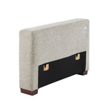 Isla Sage Sand 3-Piece Sectional with Dual Reversible Chaises, Pull-Out Bed and Storage by Homelegance at Eve Furniture