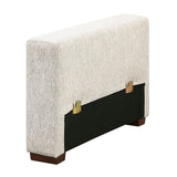 Isla Sage Sand 3-Piece Sectional with Pull-out Bed by Homelegance at Eve Furniture