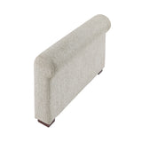 Isla Sage Sand Microfiber Pull-Out Chair Bed with Rolled Arms by Homelegance at Eve Furniture