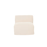 Isla Slipper Chair Beige by Moe's Home at Eve Furniture