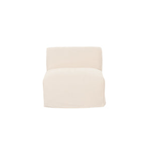 Isla Slipper Chair Beige by Moe's Home at Eve Furniture