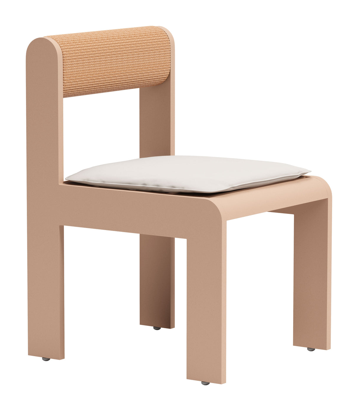 Island White Outdoor Dining Chair (Set of 2) by Zuomod at Eve Furniture
