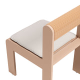 Island White Outdoor Dining Chair (Set of 2) by Zuomod at Eve Furniture