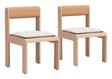Island White Outdoor Dining Chair (Set of 2) by Zuomod at Eve Furniture