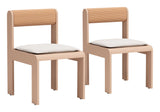 Island White Outdoor Dining Chair (Set of 2) by Zuomod at Eve Furniture