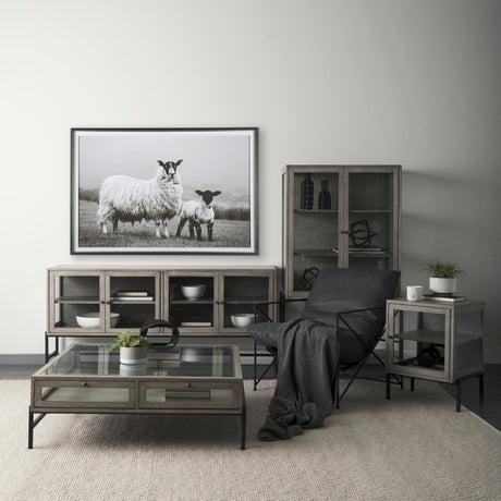 Islay Sheep I by Laura Marshall a Framed Photo Art Print Matted under Glass by Mercana at Eve Furniture