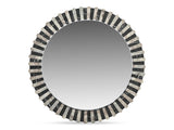 Isolde Black/Beige Mirror by MOES at Eve Furniture