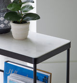 Issiamere Black/White Accent Table