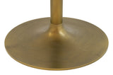 Ithaca White & Gold Dining Table by Zuomod at Eve Furniture