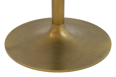 Ithaca White & Gold Dining Table by Zuomod at Eve Furniture