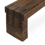 Itsa Accent Bench Bench - Natural by Classic Home at Eve Furniture