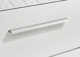 Ives 5-drawer Bedroom Chest of Drawers White High Gloss by Coaster at Eve Furniture