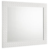 Ives Dresser Mirror White High Gloss