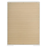 Ives 5-drawer Bedroom Chest of Drawers White High Gloss by Coaster at Eve Furniture