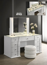 Ivette White Bedroom set by New Era Innovations at Eve Furniture