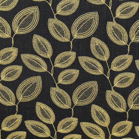 Ivey Botanical Black/Gold Accent Chair by Furniture of America at Eve Furniture