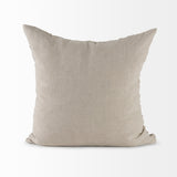 Ivivva Beige Fabric Textured Decorative Pillow Cover by Mercana at Eve Furniture