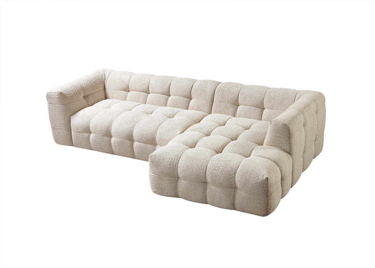 Ivy Sand Boucle RAF Sectional