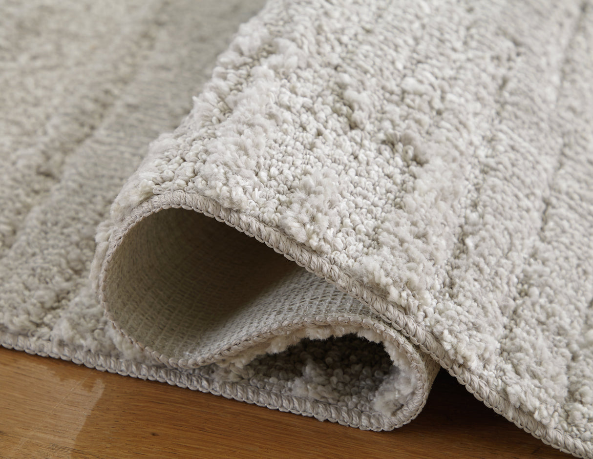 Ivygail Fog Large Rug by Ashley at Eve Furniture