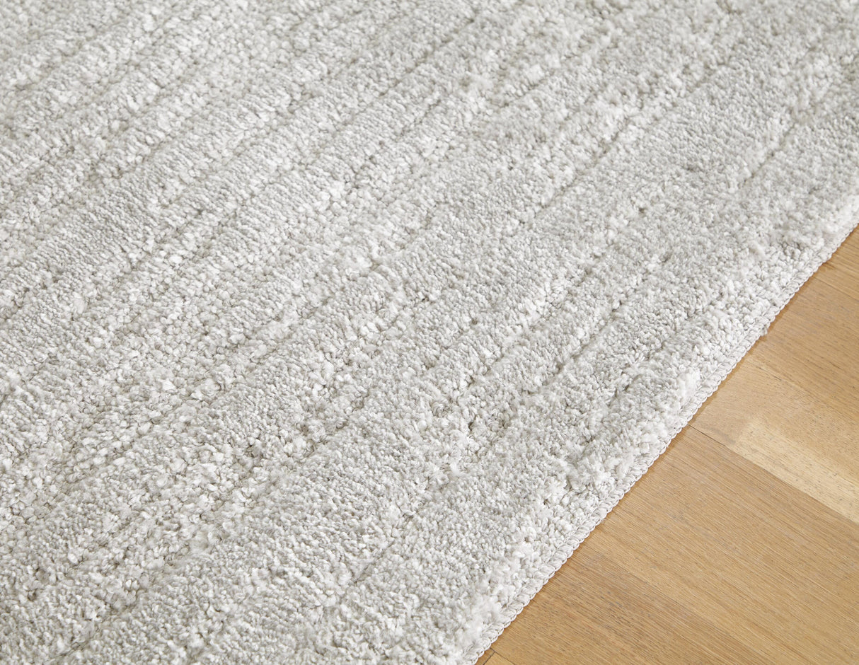 Ivygail Fog Medium Rug by ASHLEY FURNITURE at Eve Furniture