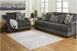Ivygail Fog Medium Rug by ASHLEY FURNITURE at Eve Furniture