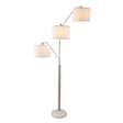 Iyanna Beige/Silver Floor Lamp by Furniture of America at Eve Furniture