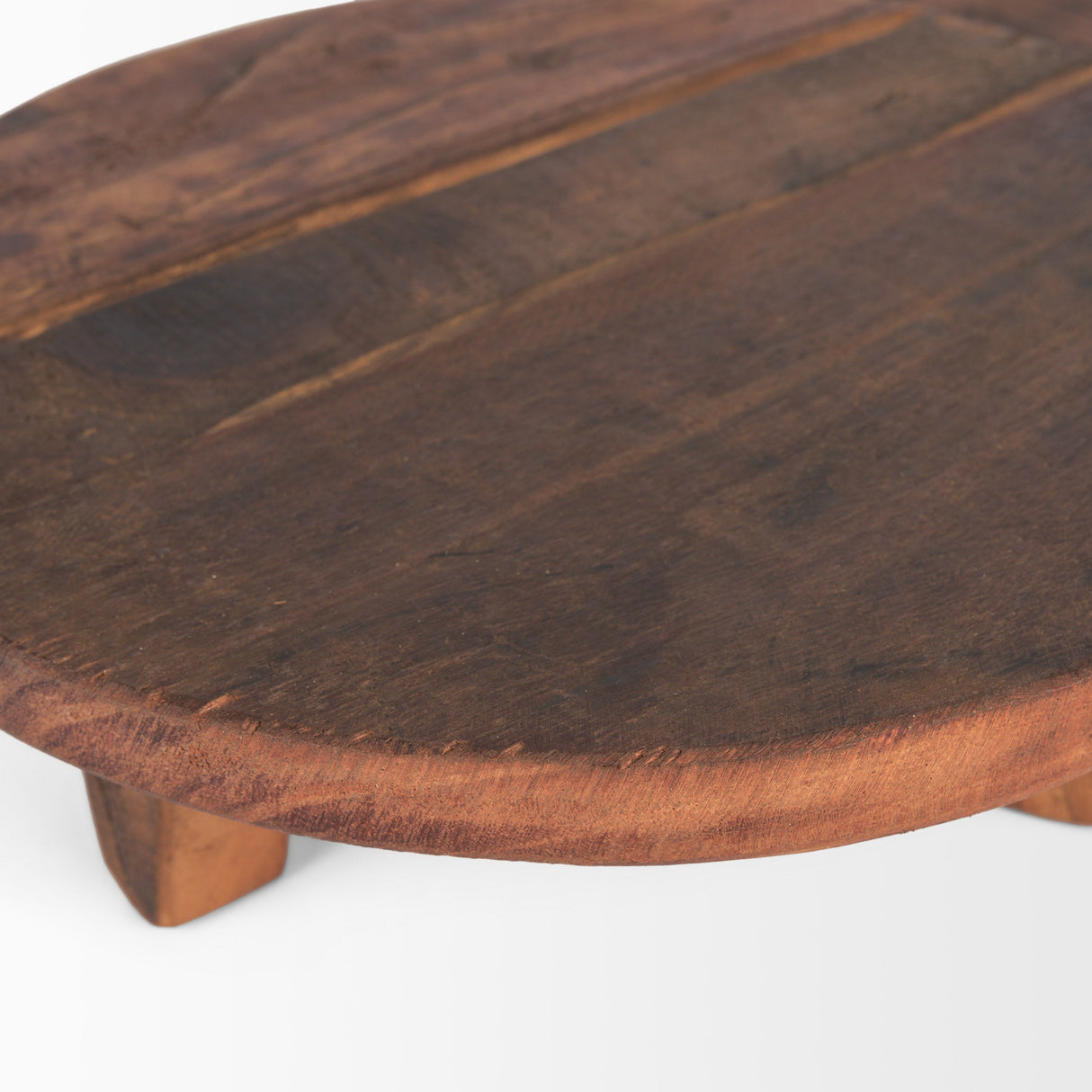 Iza Medium Brown Wooden Riser (Set of 2) by Mercana at Eve Furniture